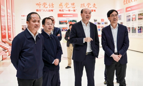 浙江省人民政府外事辦公室黨組書記、主任顧建新蒞臨桐昆