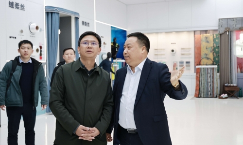 欽州市副市長(zhǎng)徐科峰一行蒞臨桐昆考察