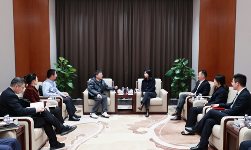 民生銀行總行戰(zhàn)略客戶部副總經(jīng)理張勁松蒞臨桐昆調(diào)研