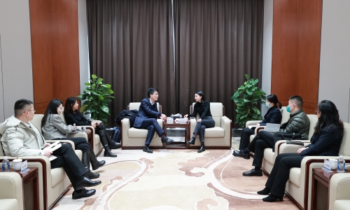 招商銀行嘉興分行行長樓俊強蒞臨桐昆調(diào)研