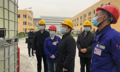 海鹽縣委副書記、代縣長顧秋莉蒞臨桐昆恒翔調(diào)研