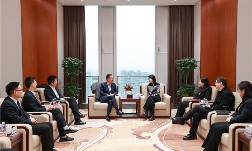 中國民生銀行杭州分行黨委委員林峰蒞臨桐昆調(diào)研