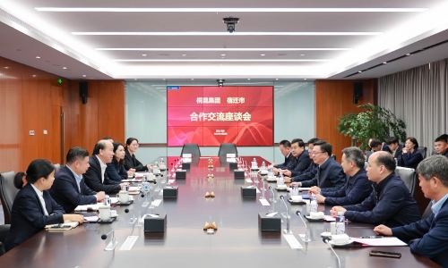 宿遷市委書(shū)記陳忠偉蒞臨桐昆調(diào)研