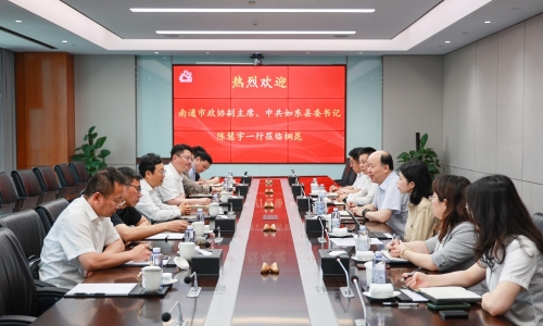 南通市政協(xié)副主席、如東縣委書記陳慧宇蒞臨桐昆調(diào)研