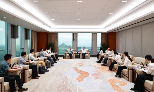 國家開發(fā)銀行浙江省分行行長楊志明蒞臨桐昆調研