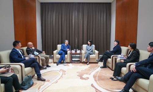 中國建設(shè)銀行浙江省分行副行長鄧波蒞臨桐昆調(diào)研