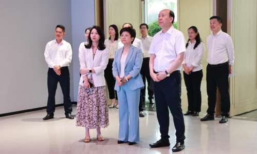 中國農(nóng)業(yè)銀行浙江省分行黨委書記、行長譚敦宇蒞臨桐昆調(diào)研