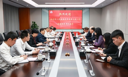 欽州市人民政府代市長(zhǎng)李玉成蒞臨桐昆調(diào)研